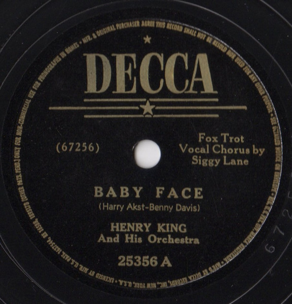 Baby Face / Oh You Beautiful Doll