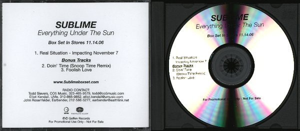 Everything Under The Sun