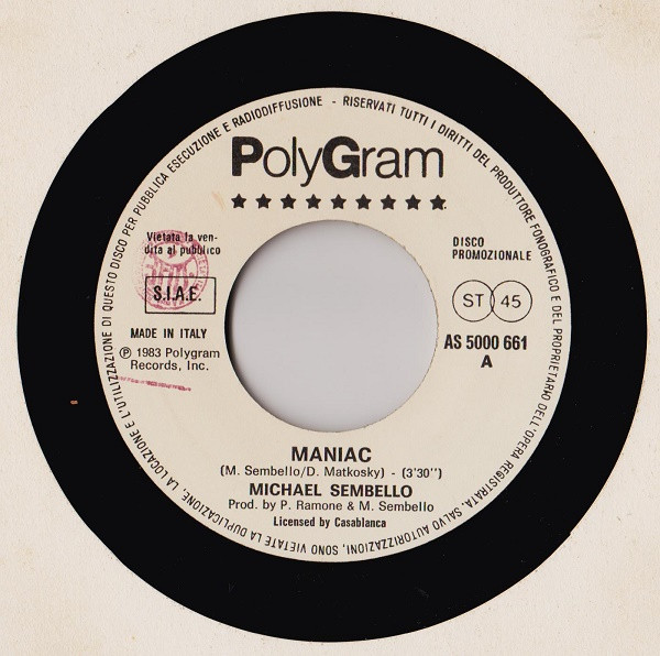 Maniac / Sitting At The Wheel