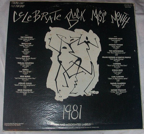 Celebrate Black Music Month 1981-Sampler