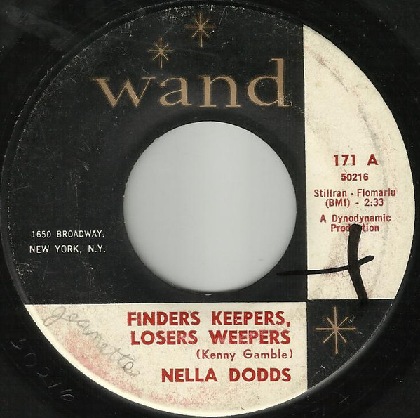 Finders Keepers, Losers Weepers