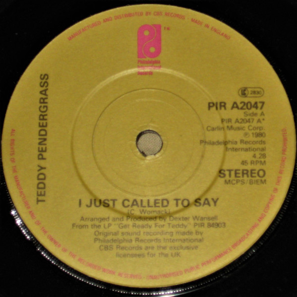 I Just Called To Say