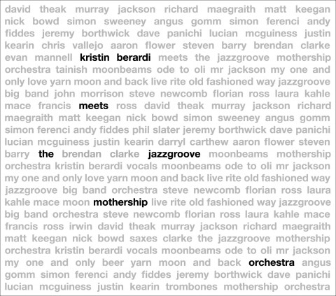 Kristin Berardi Meets The Jazzgroove Mothership Orchestra