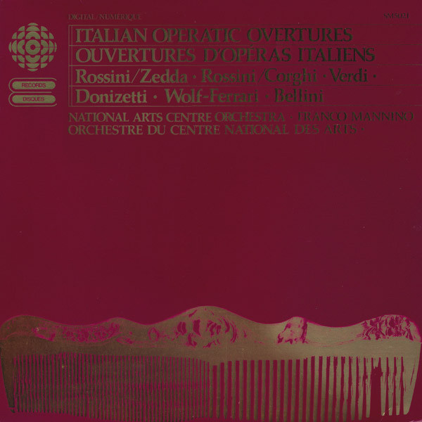Italian Operatic Overtures • Ouvertures D'Opéras Italiens