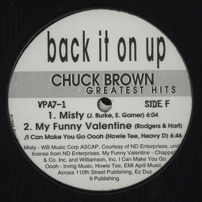 Back It On Up - Greatest Hits