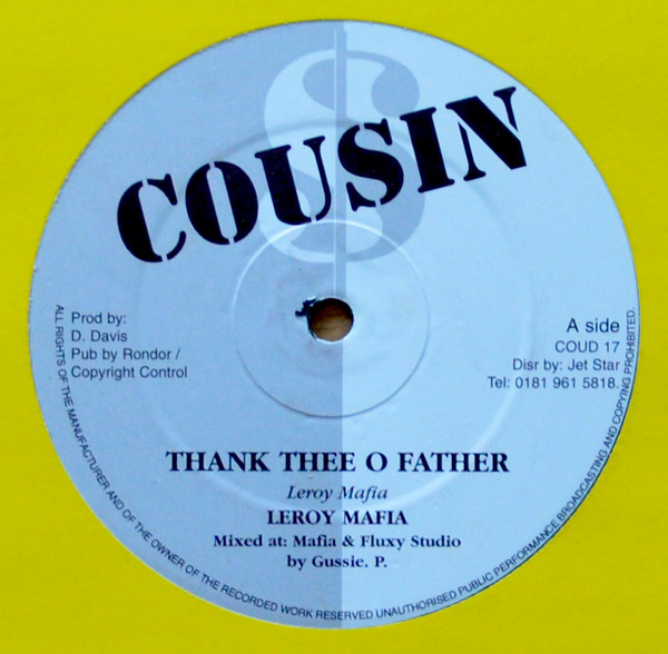 Thank Thee O Father