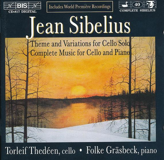 Complete Music For Cello & Piano (Theme And Variations For Cello Solo)
