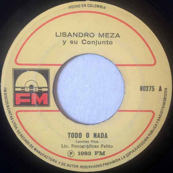 Todo O  Nada / Alegria Y Amor