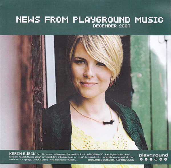News From Playground Music December 2007