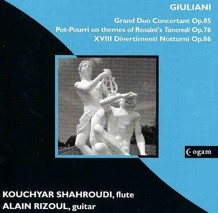 Grand Duo Concertant Op.85, Pot-Pourri On Themes Of Rossini's Tancredi Op.76, XVIII Divertimenti Notturni Op.86