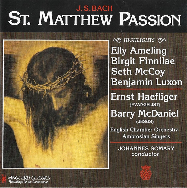 Matthaeus Passion - Highlights