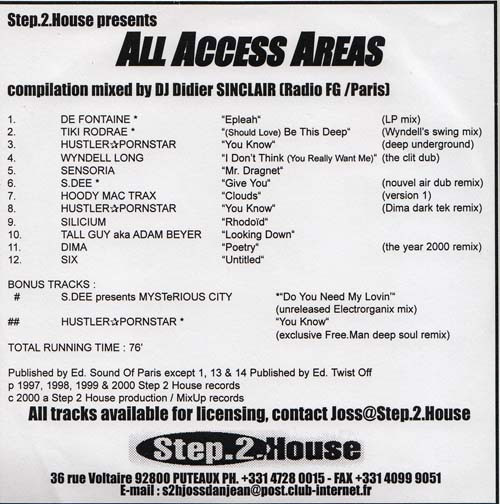 All Access Areas