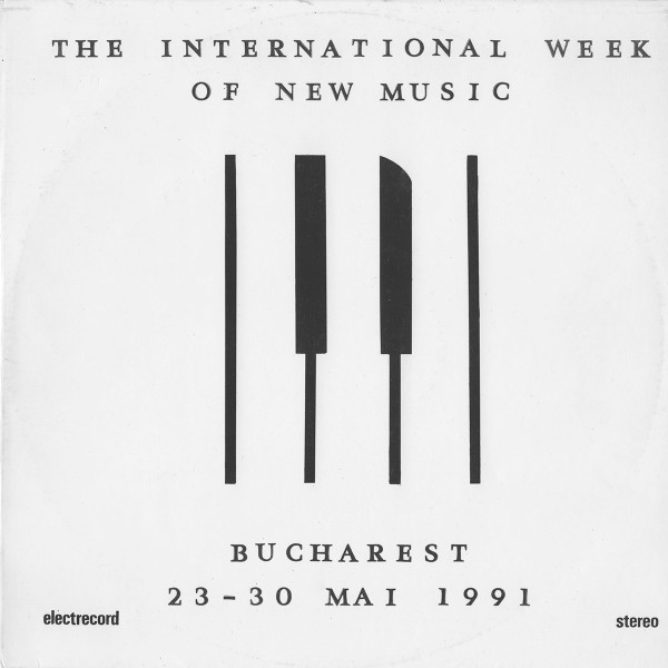 The International Week Of New Music - 26 Mai 1991