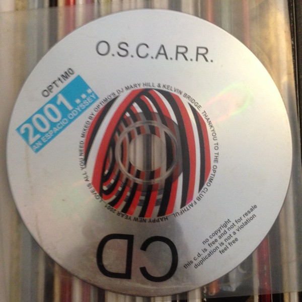 Optimo Present: 2001...An Espacio Odyssey
