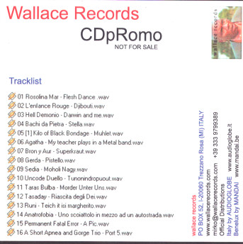 Wallace Records CDpRomo