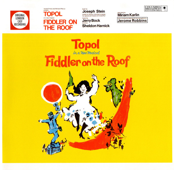 Fiddler On The Roof (Original London Cast Recording)