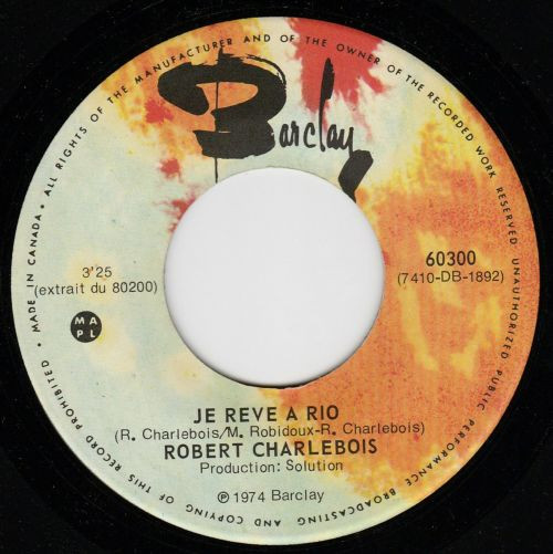 Je Reve A Rio / Manche De Pelle