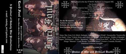 Pure And Primitive Raw Black Metal War In Profane Live