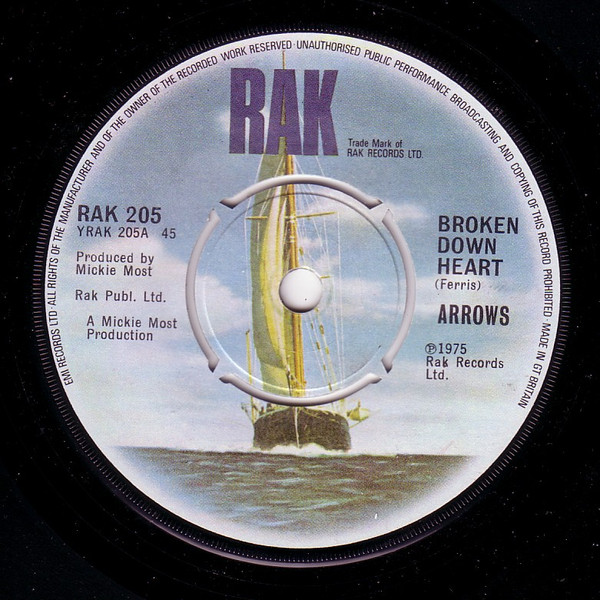 Broken Down Heart / I Love Rock 'n' Roll