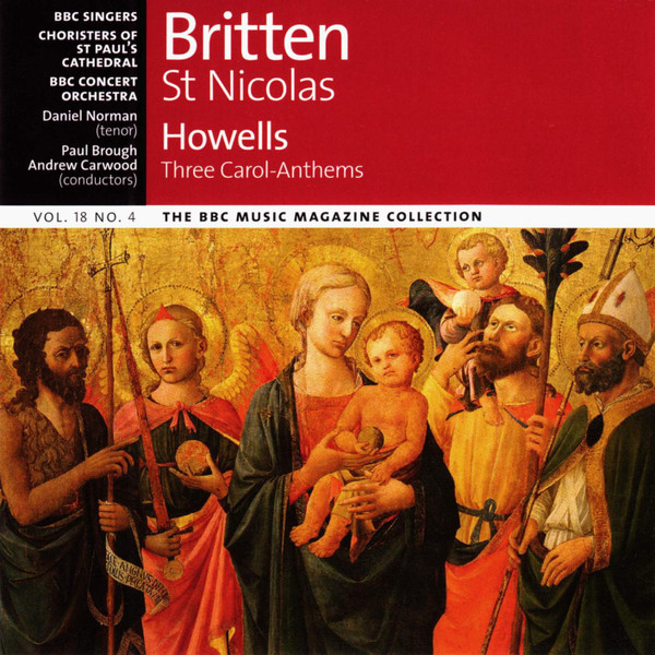 Britten St. Nicolas / Howells Three Carol-Anthems