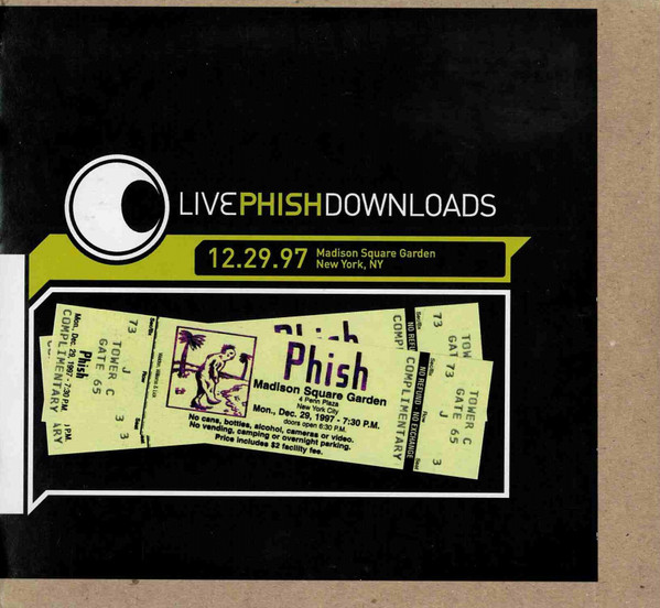 Live Phish Downloads 12.29.97 Madison Square Garden New York, NY
