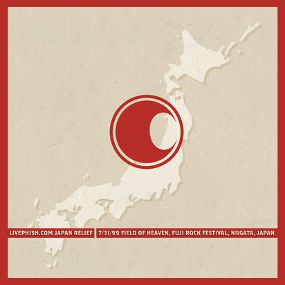 Livephish.com Japan Relief. 7.31.99 Field Of Heaven, Fuji Rock Festival, Niigata, Japan