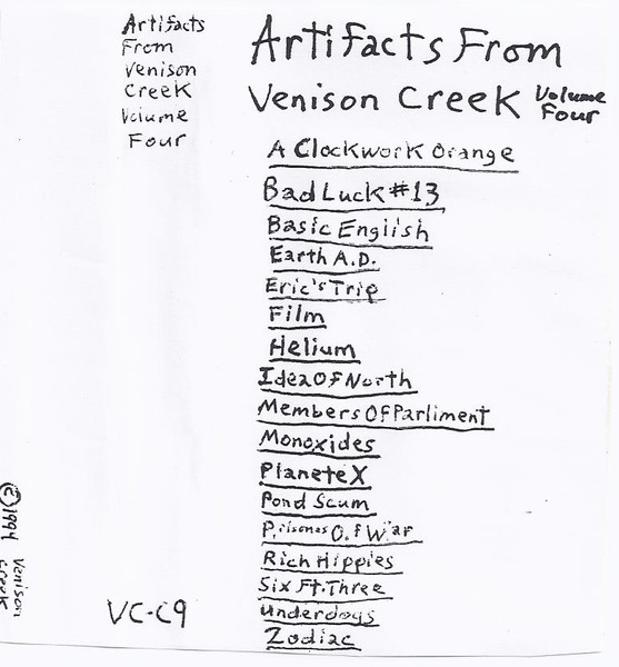 Artifacts From Venison Creek Volume Four