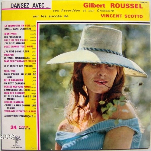 Dansez Avec Gilbert Roussel Sur Les Succès De Vincent Scotto