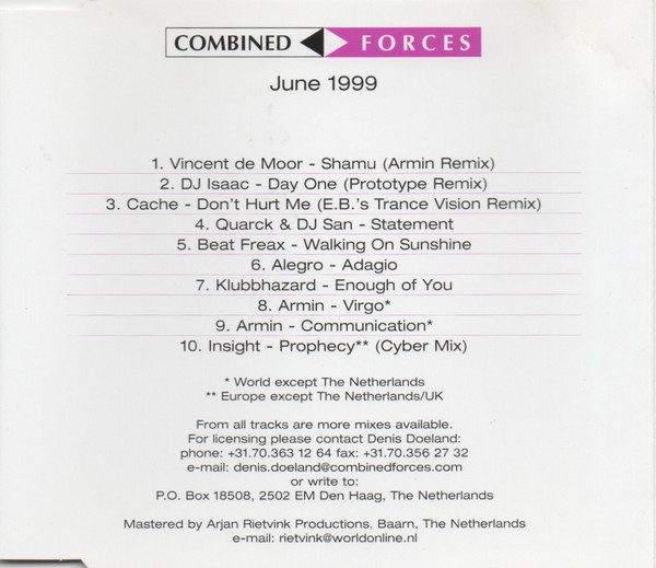Combined Forces June 1999