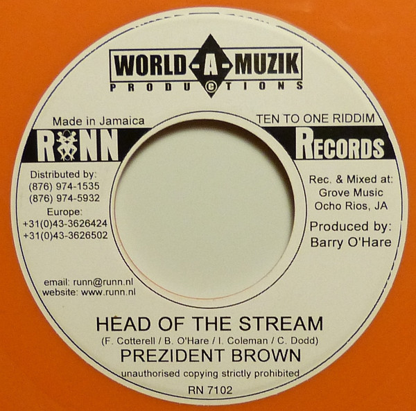 Head Of The Stream / Having A Party