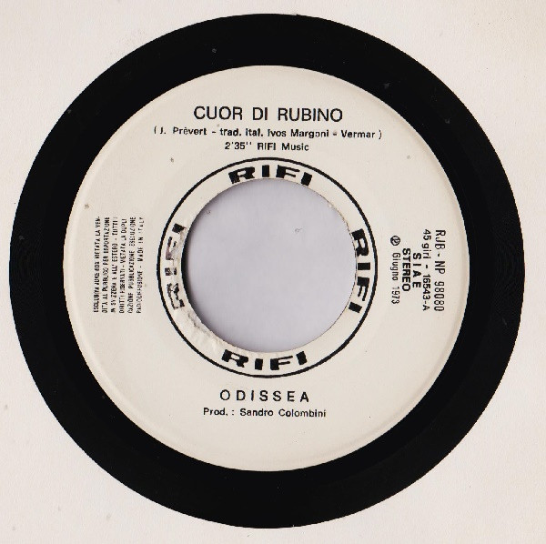 Cuor Di Rubino / Ma (Vocal)