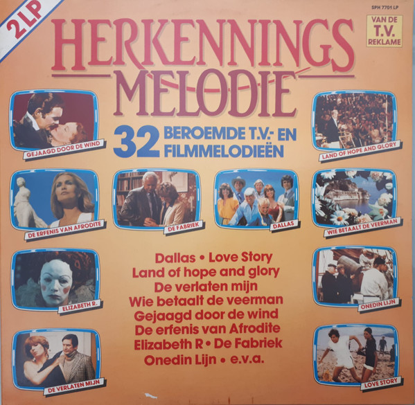 Herkennings Melodie - 32 Beroemde T.V.- En Filmmelodieën