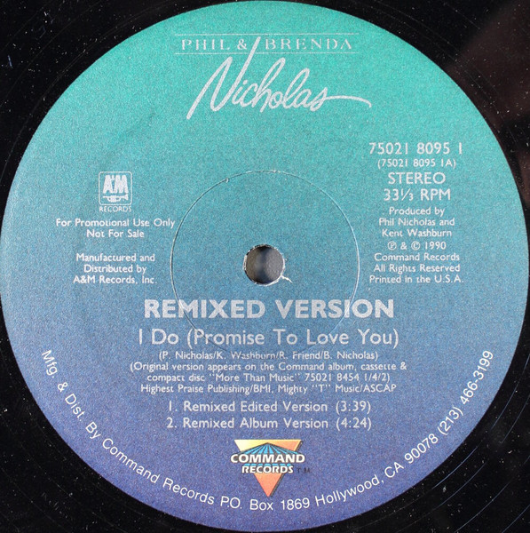I Do (Promise To Love You) (Remixed Version)