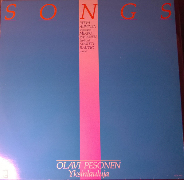 Yksinlauluja = Songs