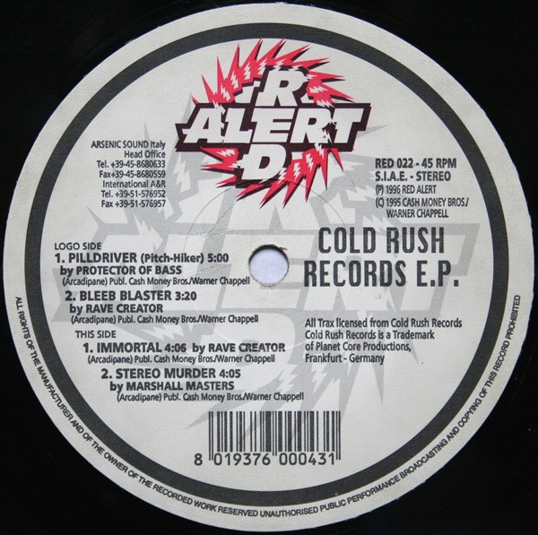 Cold Rush Records E.P.