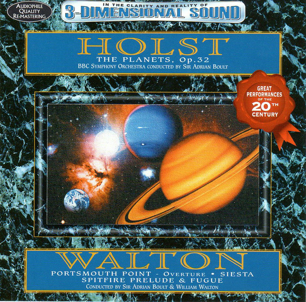 The Planets, Op. 32 / Portsmouth Point - Overture / Siesta / Spitfire Prelude And Fugue