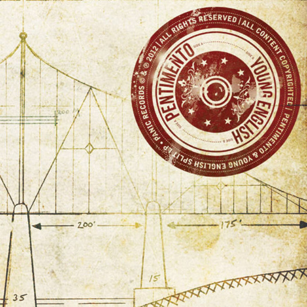 Pentimento & Young English Split LP