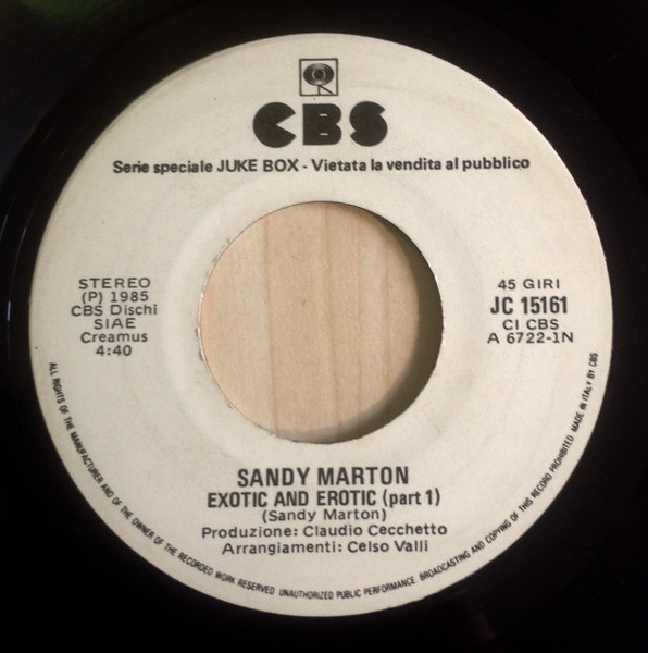 Exotic And Erotic (Part 1) / Cold As Ice