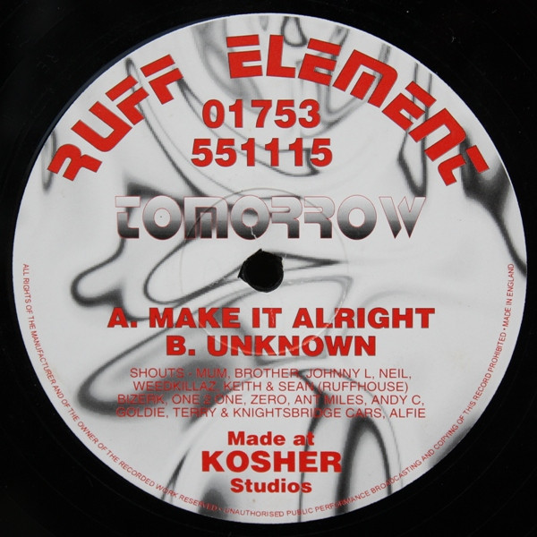 Make It Alright / Unknown