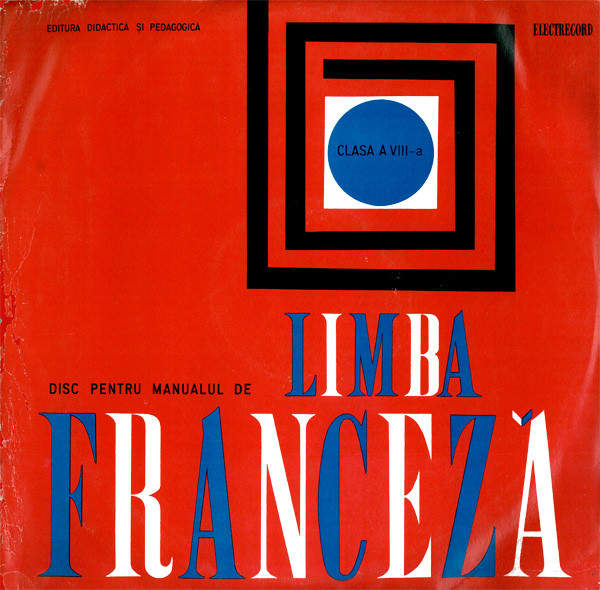 Disc Pentru Manualul De Limba Franceză Clasa A VIII-a
