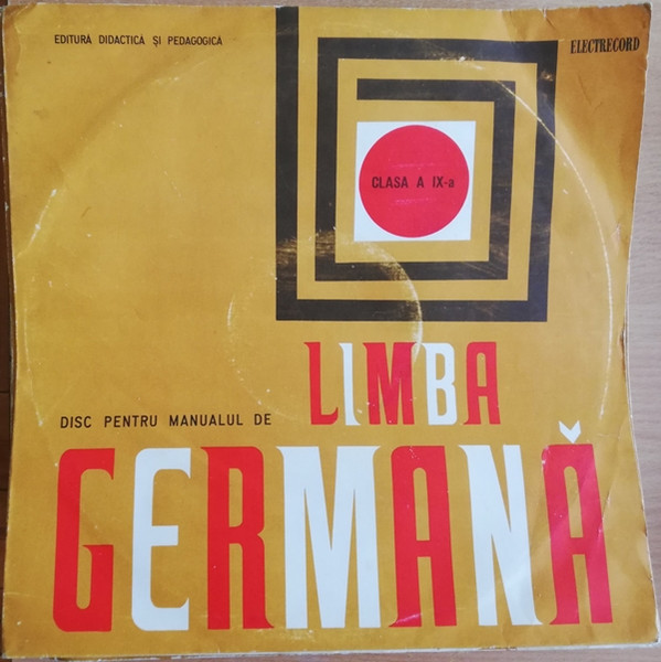 Disc Pentru Manualul De Limba Germană Clasa A IX-a
