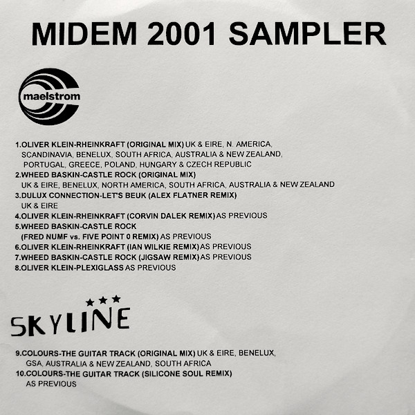 Maelstrom / Skyline Midem 2001 Sampler