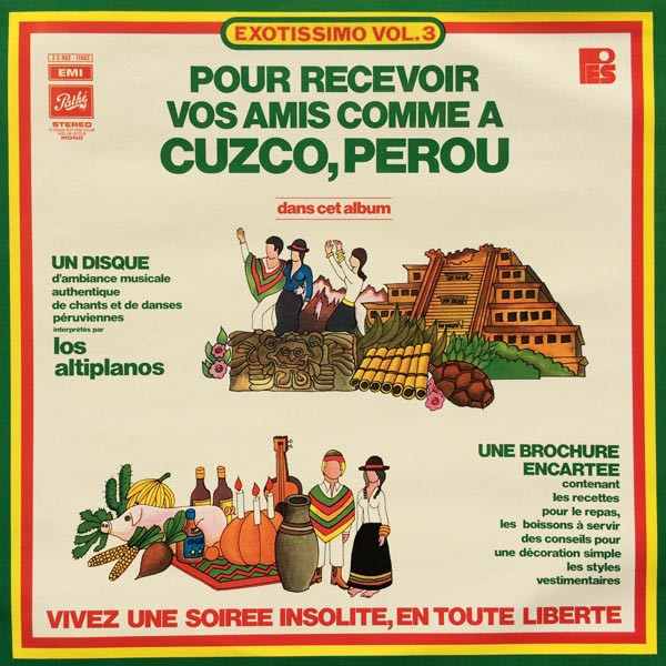 Pour Recevoir Vos Amis Comme A Cuzco, Perou