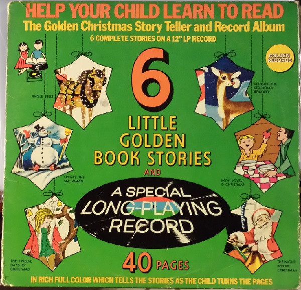 The Golden Christmas Story Teller And Record Album