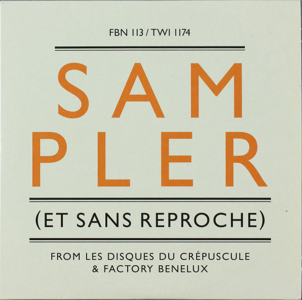 Sampler (Et Sans Reproche)