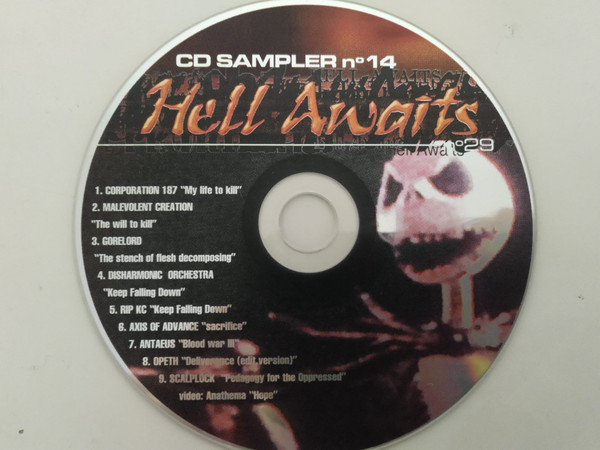Hell Awaits CD Sampler Nº 14