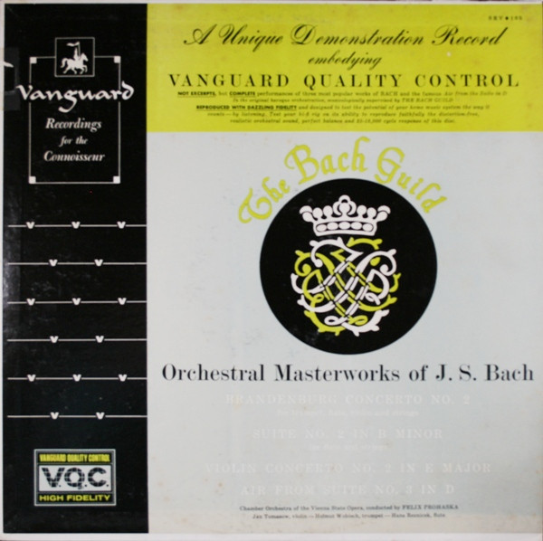 Orchestral Masterworks Of J. S. Bach