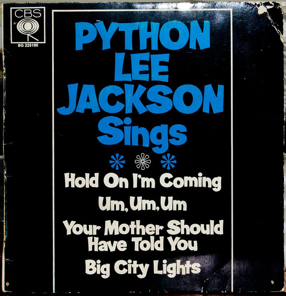 Python Lee Jackson Sings