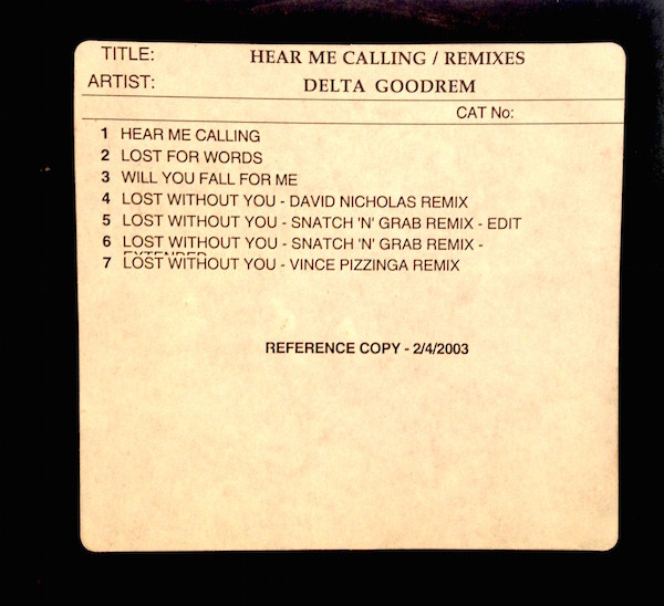 Hear Me Calling / Lost Without You (Remixes)