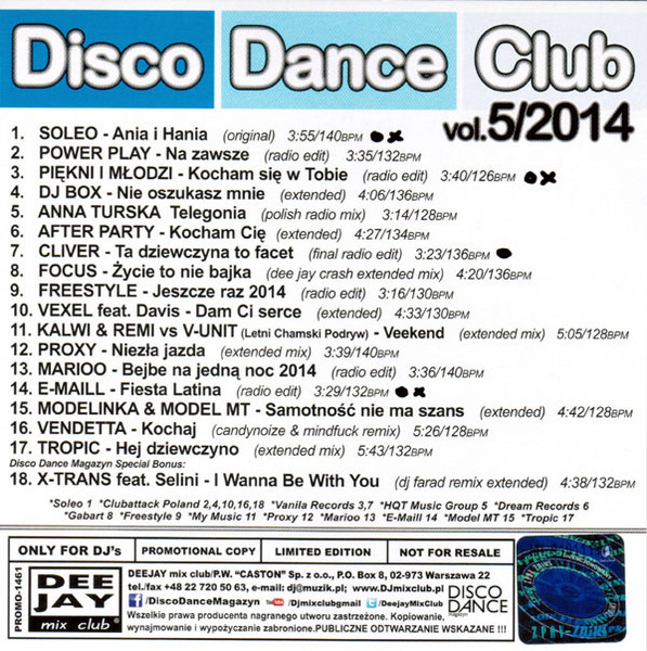 Disco Dance Club Vol.5/2014
